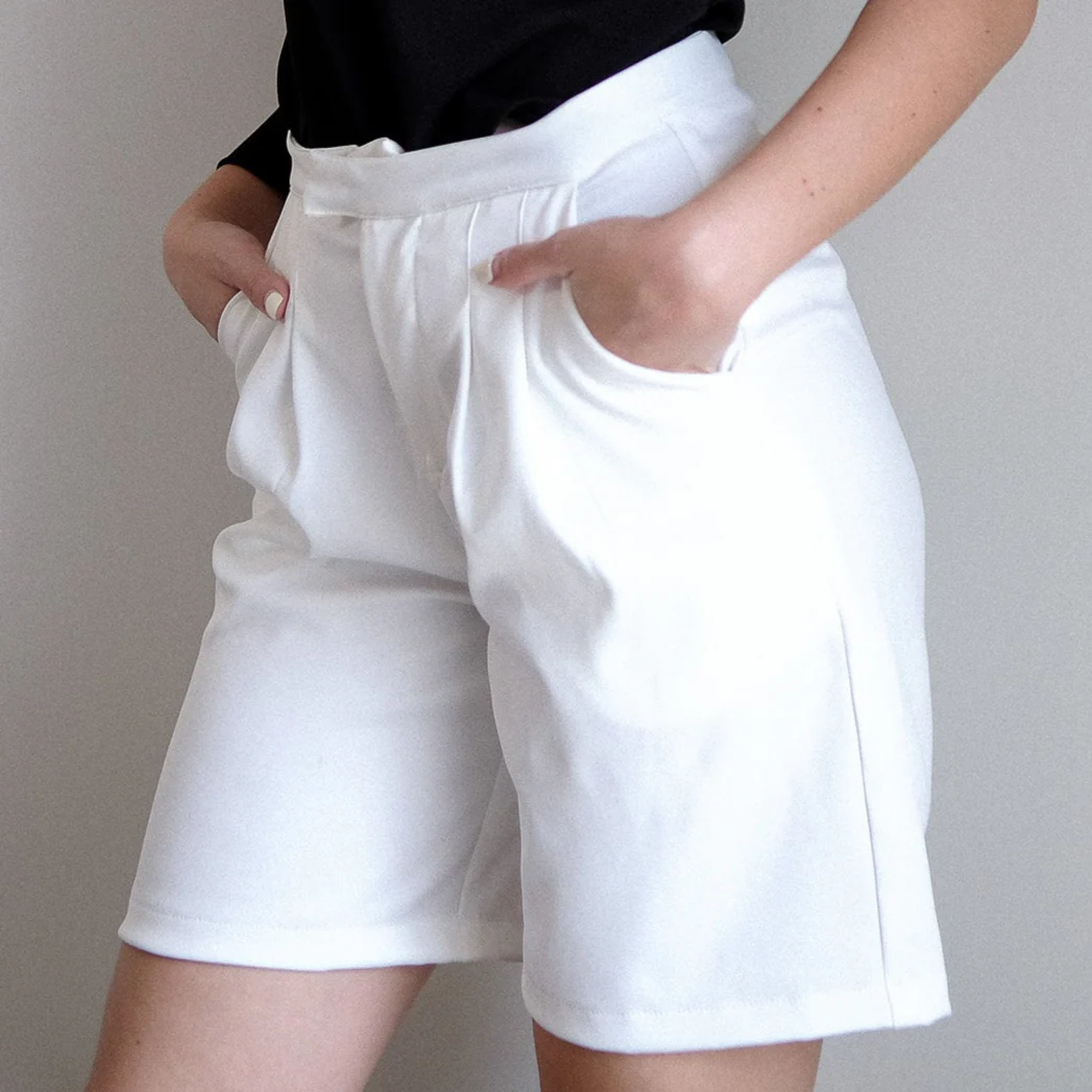 Bonnie Bermuda Shorts - white - Image 8
