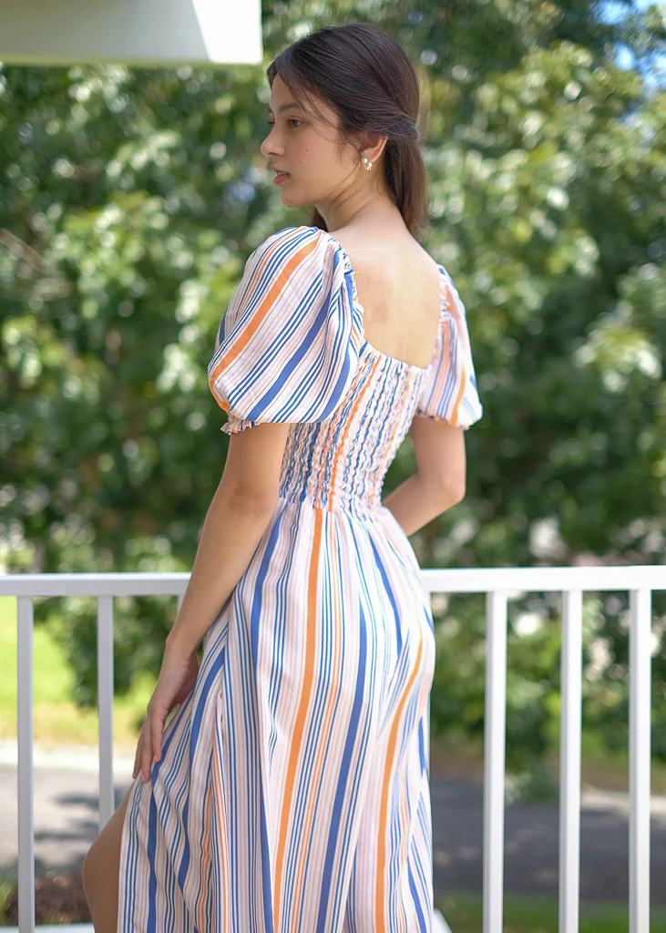 Kaeli Midi Dress - stripes - Image 5