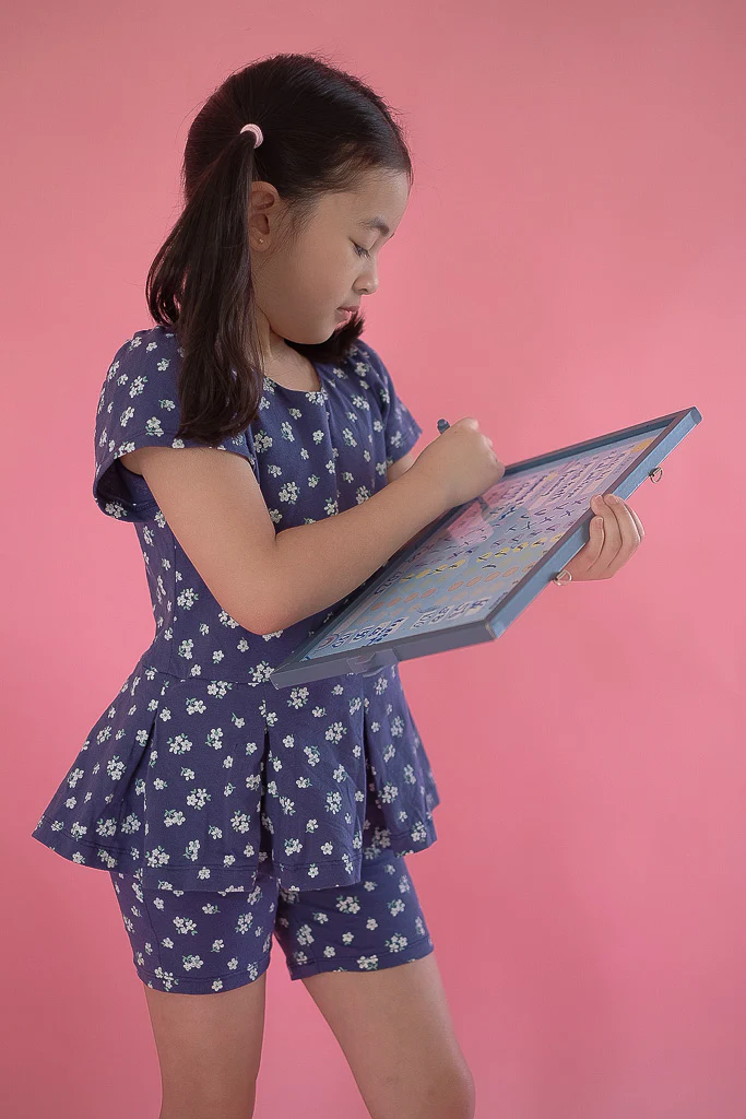 Daisy Days Set - navy blue floral - Image 8