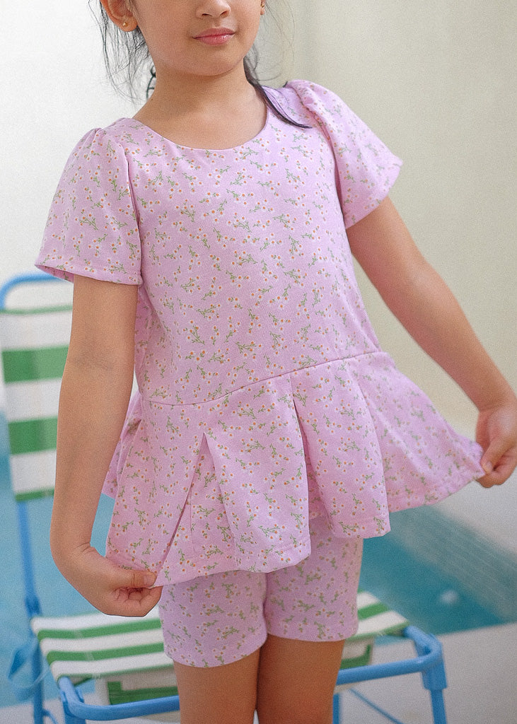 Daisy Days Set - pastel pink floral - Image 5