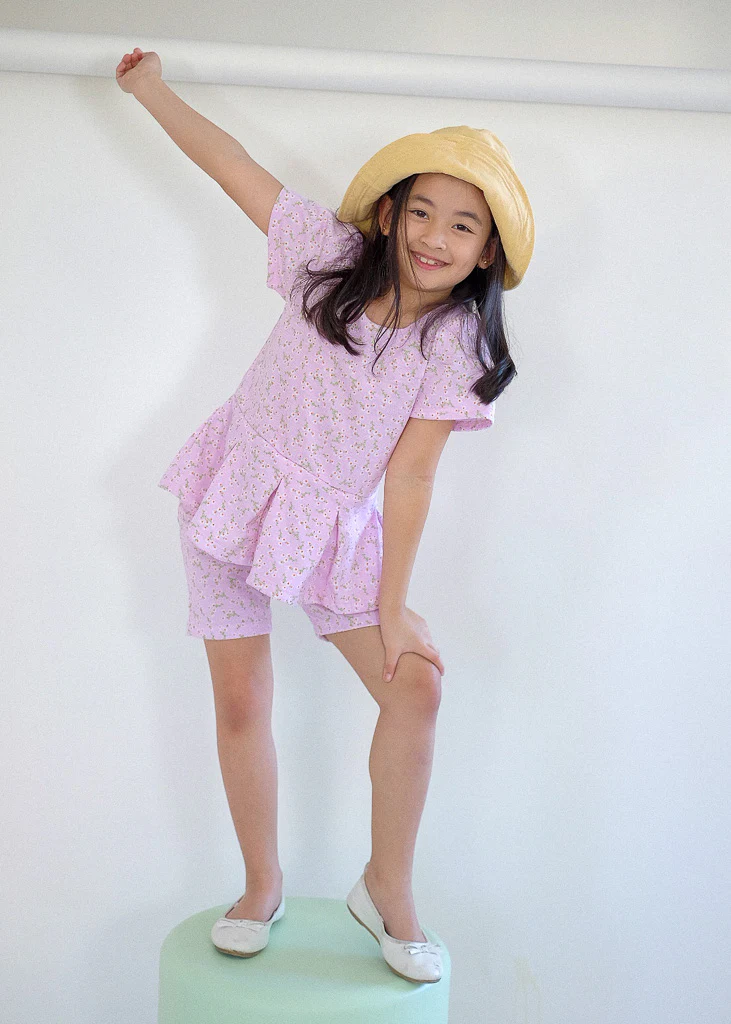 Daisy Days Set - pastel pink floral - Image 6