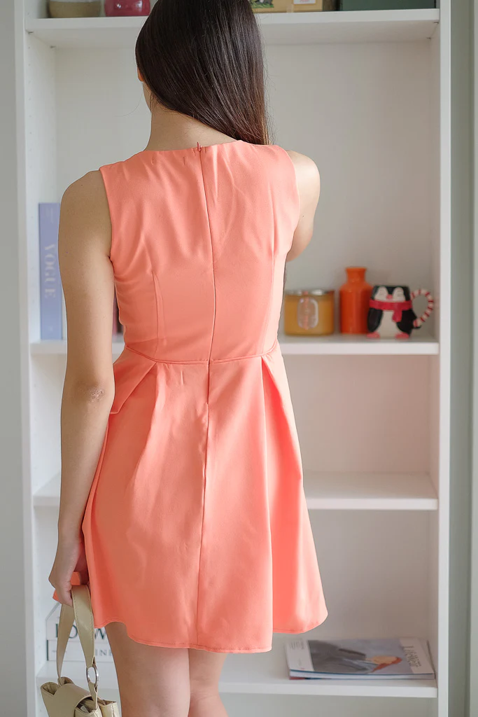 Taylor mini dress - peach fuzz - Image 6