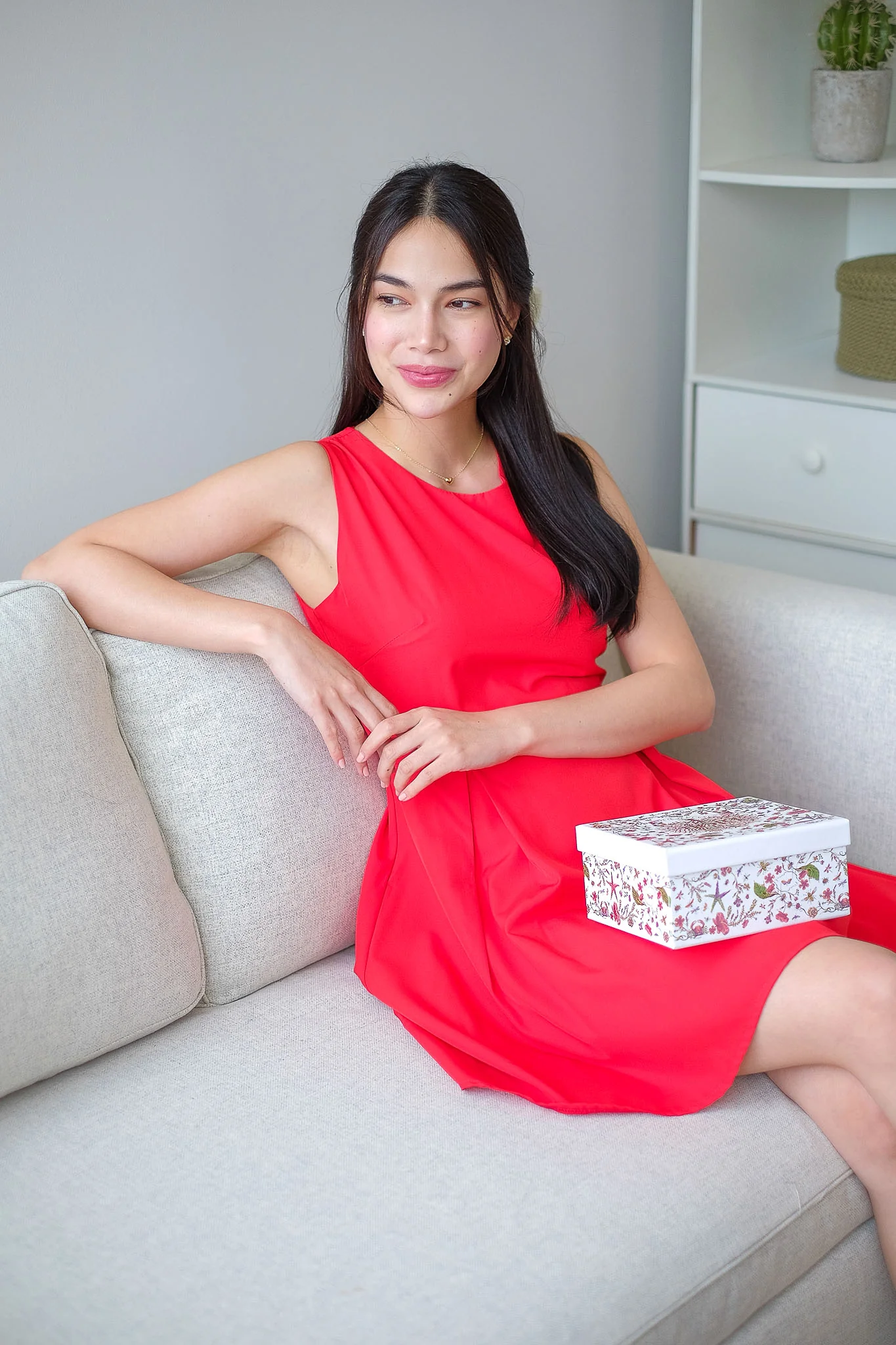 Taylor mini dress - red - Image 5