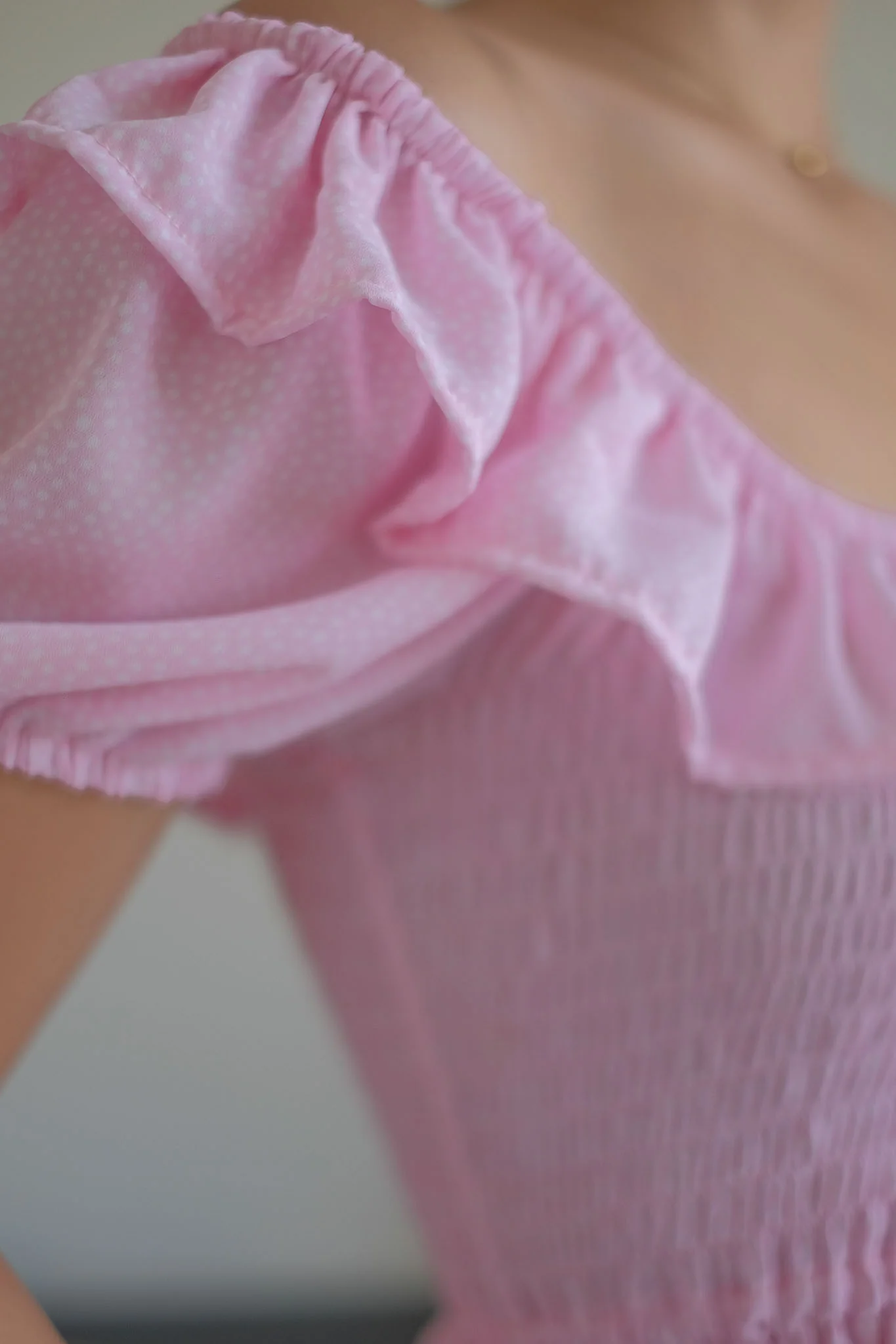 The Patricia Midi Dress – Pastel Pink - Image 6