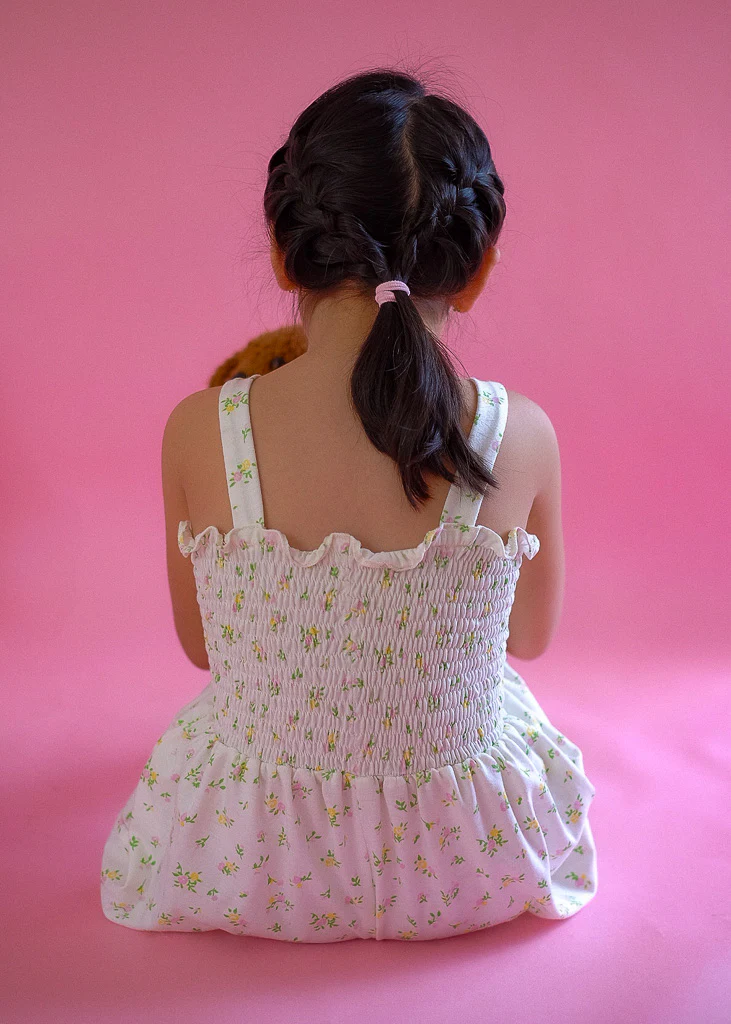 Sunkissed Whimsy Jumpshort - white floral - Image 11